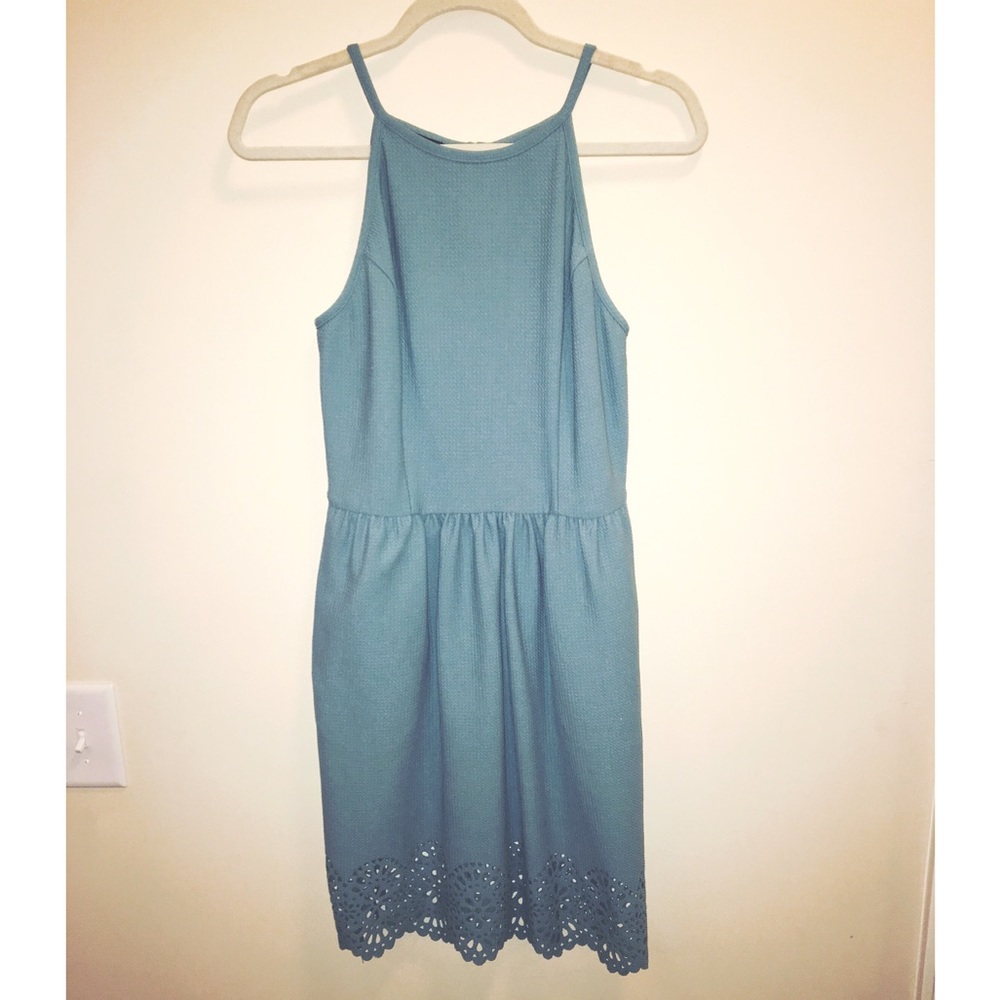 Dusty Blue Dress